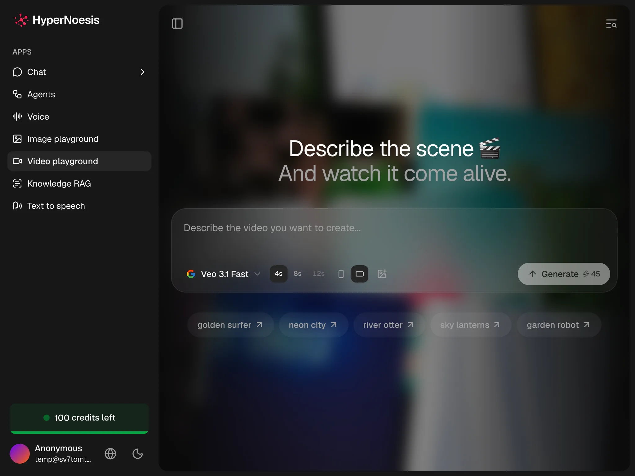 Video playground